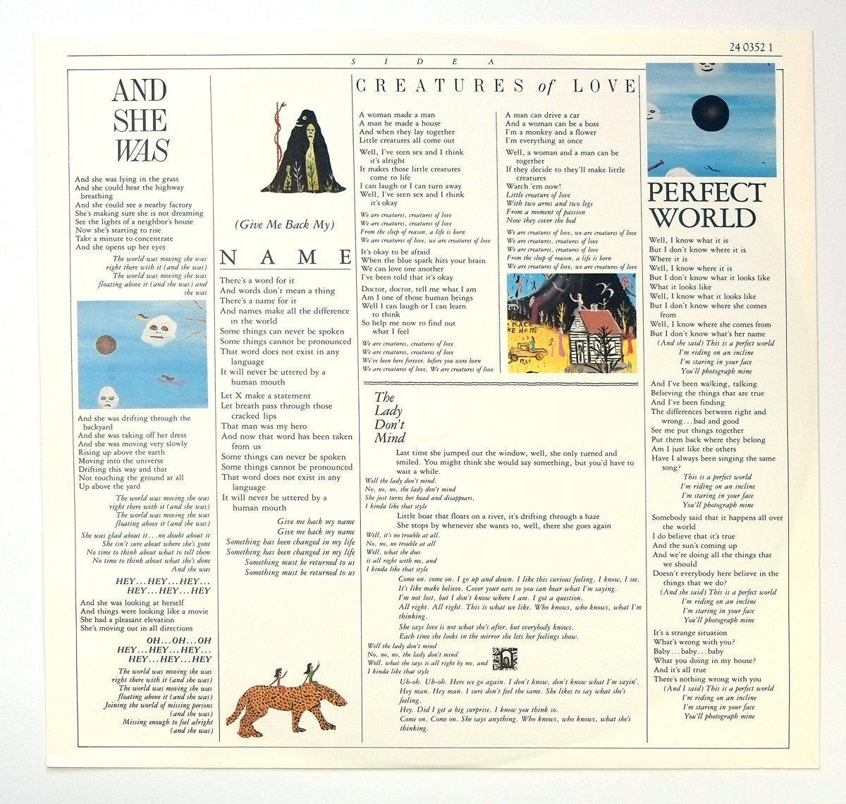 Talking Heads Little Creatures